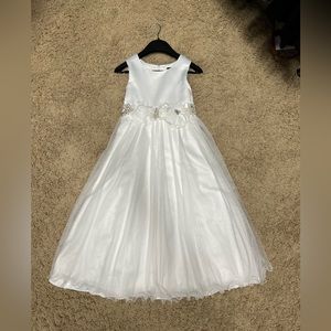 Girls 6x First Communion Dress